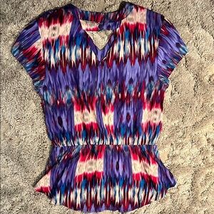Gently Used Vibrant Multicolor Women's Top